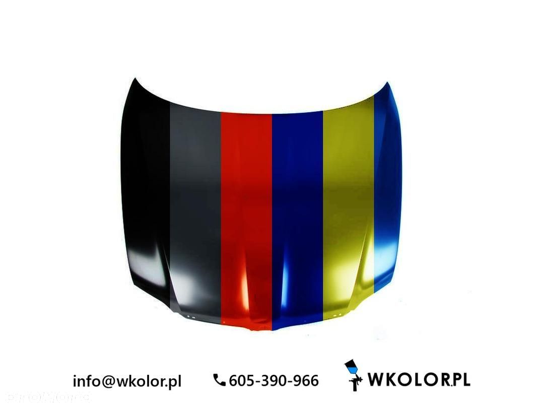 NOWA POKRYWA SILNIKA SKODA SUPERB II 2009-2015 LAKIEROWANA W KOLOR - 1