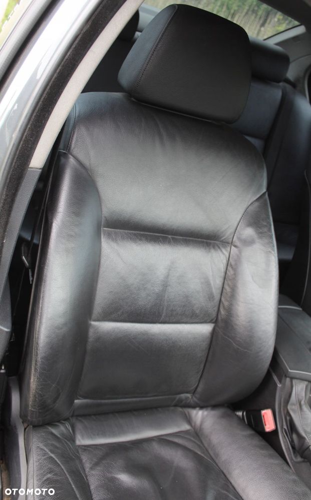 FOTEL PRZÓD PRAWY BMW E60 E61 GRZANY SKÓRA - 3