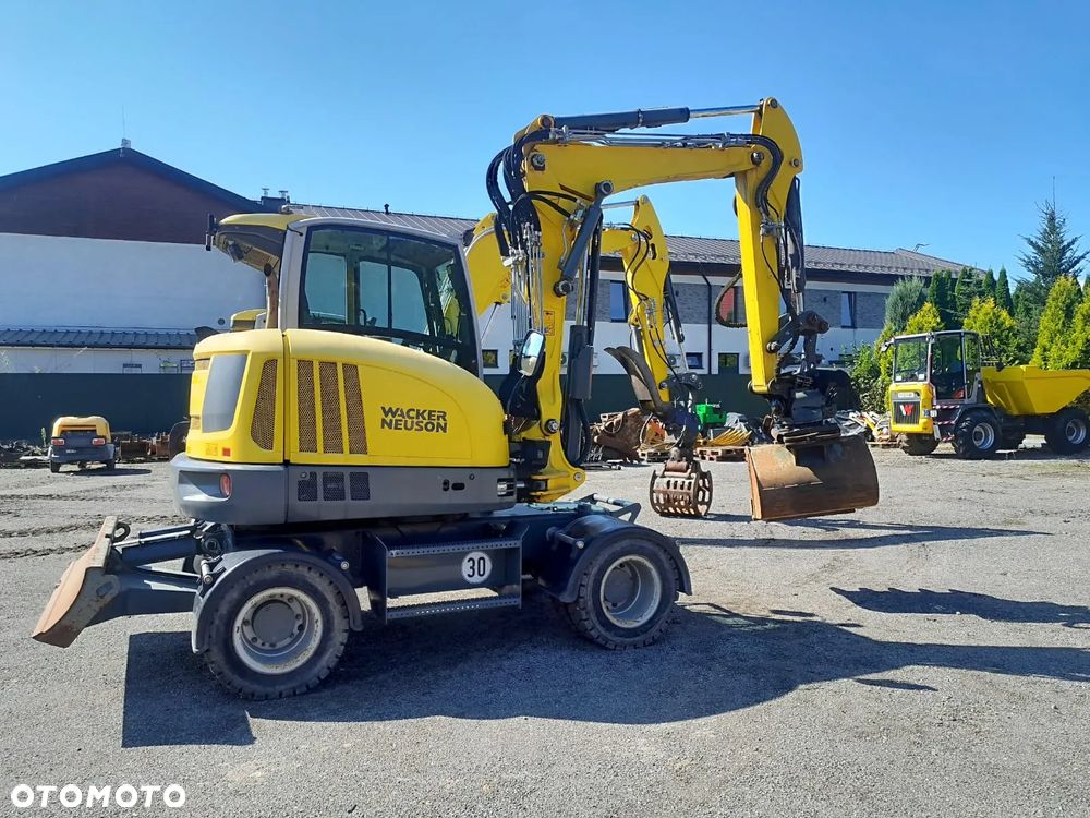 Wacker Neuson EW65 2018r 3062mtg. 8 ton głowica obrotowa ze szczypcami, KLIMA - 22