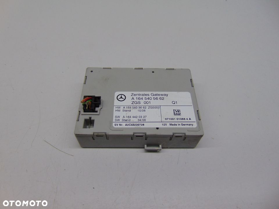 Mercedes GL X164 W164 Modul gateway 1645403662