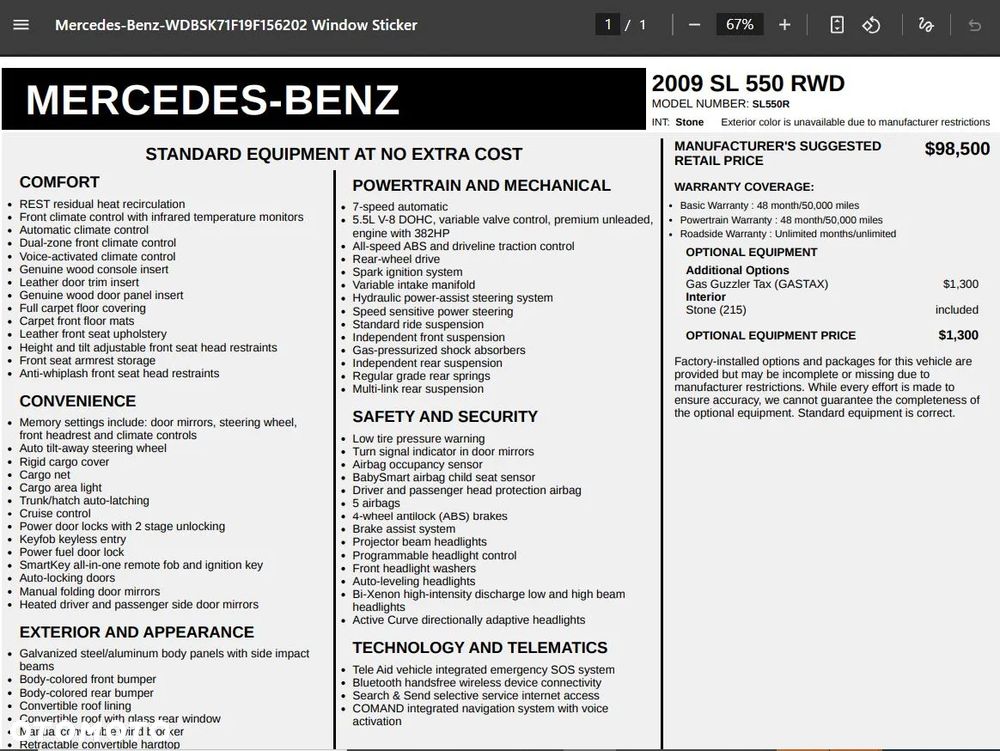 Mercedes-Benz SL 500 - 3
