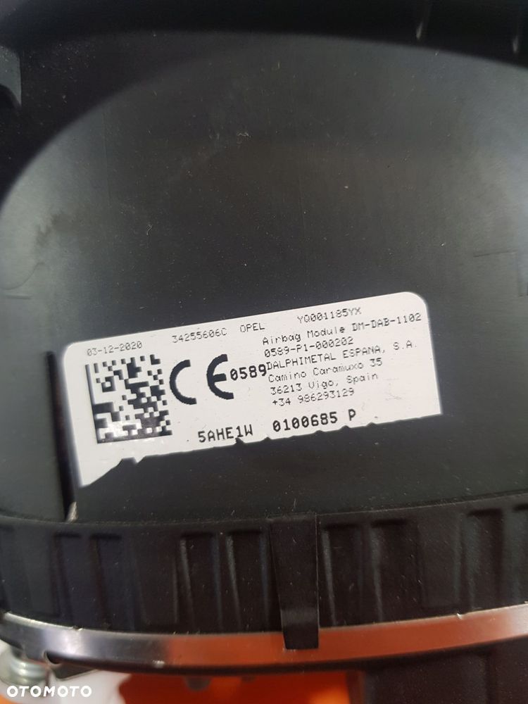 poduszka kierowcy airbag opel combo e berlingo iv 21r 1.5d eu - 9