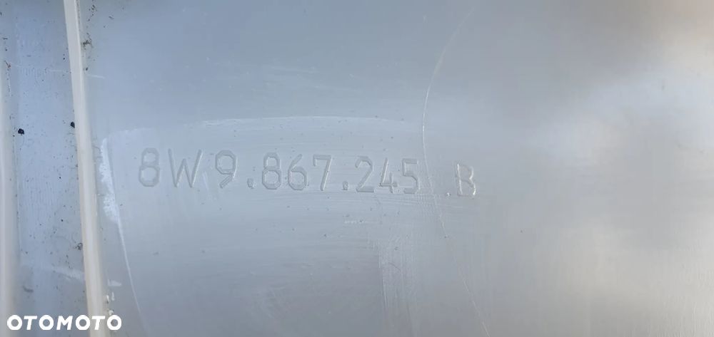 Osłona poszycie słupka lewy tył Audi A4 B9 8W9867245B - 6