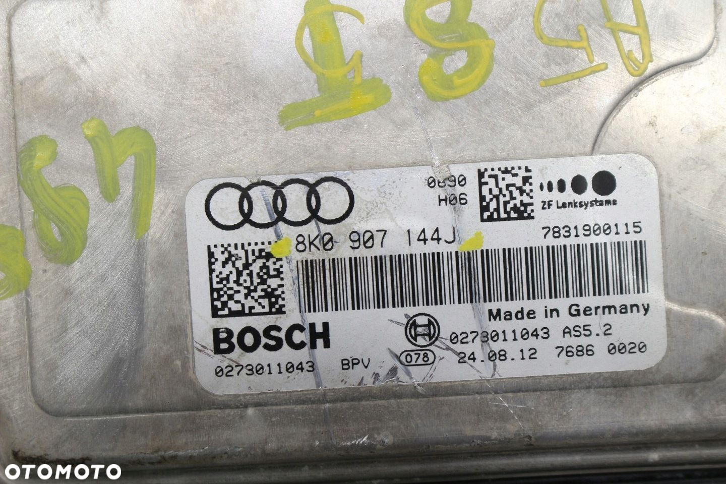 Komputer Wspomagania 8K0907144J Audi A5 8T 3.0 TDI - 6