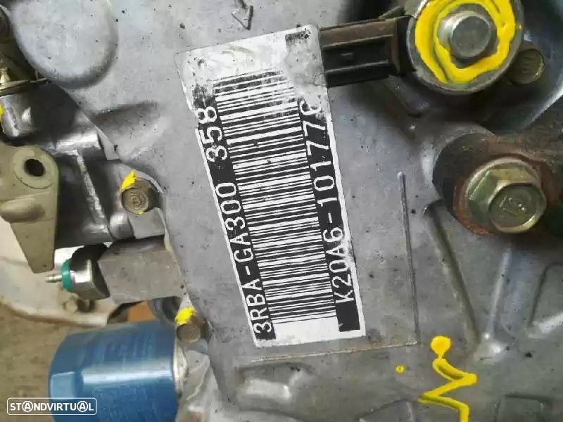 MOTOR COMPLETO HONDA ACCORD VII 2003 -K20A6 - 4