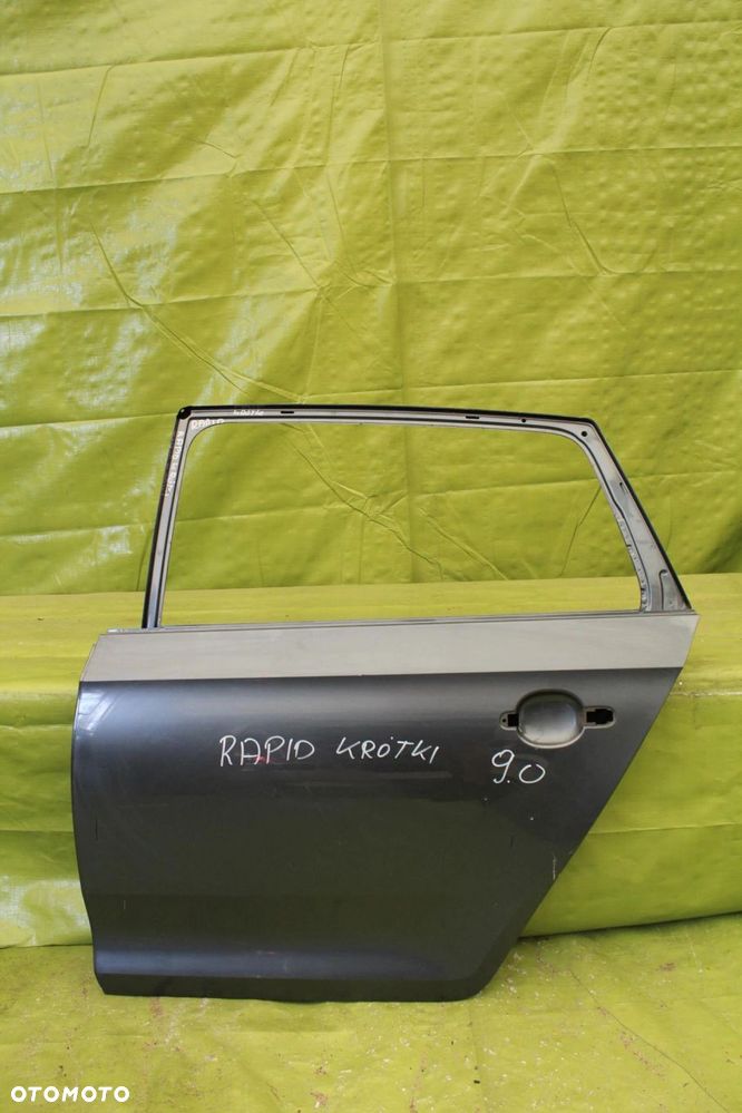 Drzwi Skoda Rapid 2012-2019r. H/B tył lewy