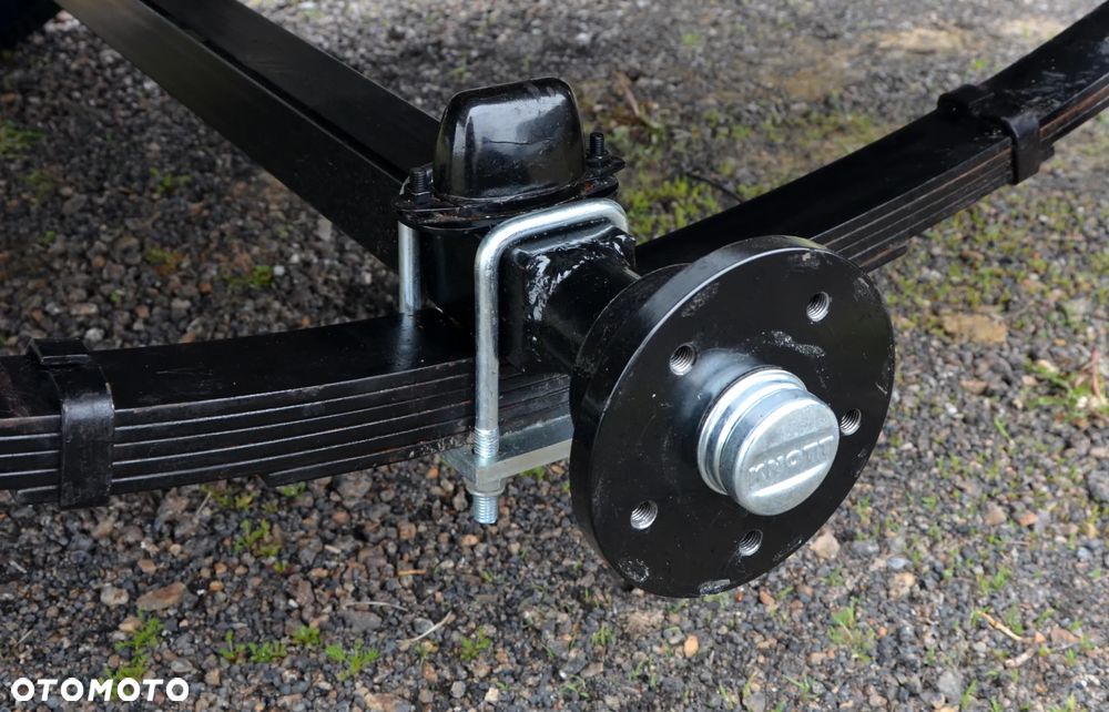 Rydwan przyczepa jednoosiowa na resorach na kat. „B”, - 35