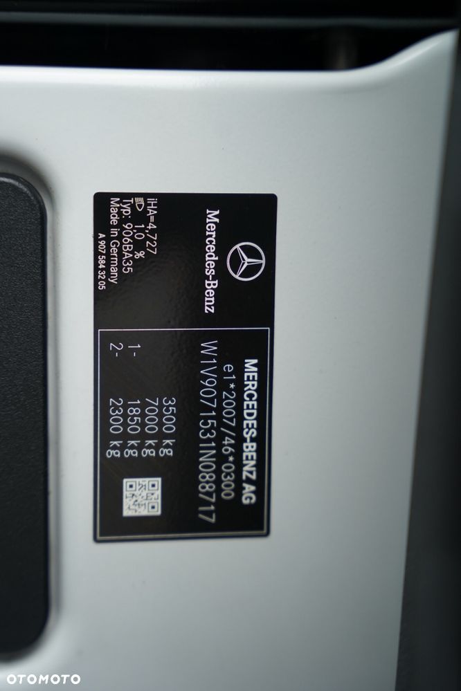 Mercedes-Benz SPRINTER / WYWROTKA - 3 M / BLIŹNIAK / MANUAL / SPROWADZONY - 37