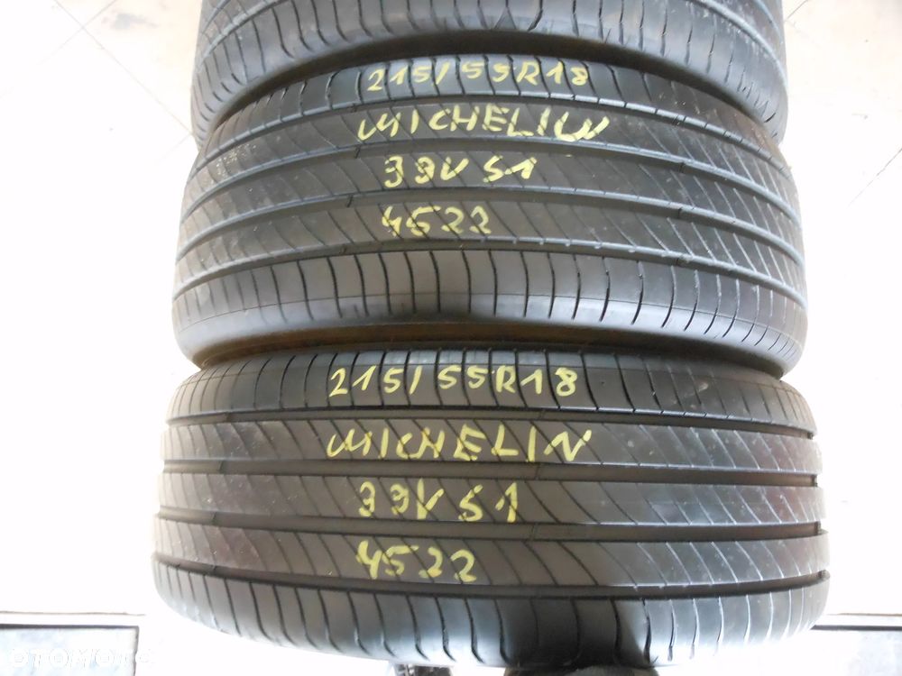 Opony 215/55r18 michelin primacy 4 S1 6,5mm lato para