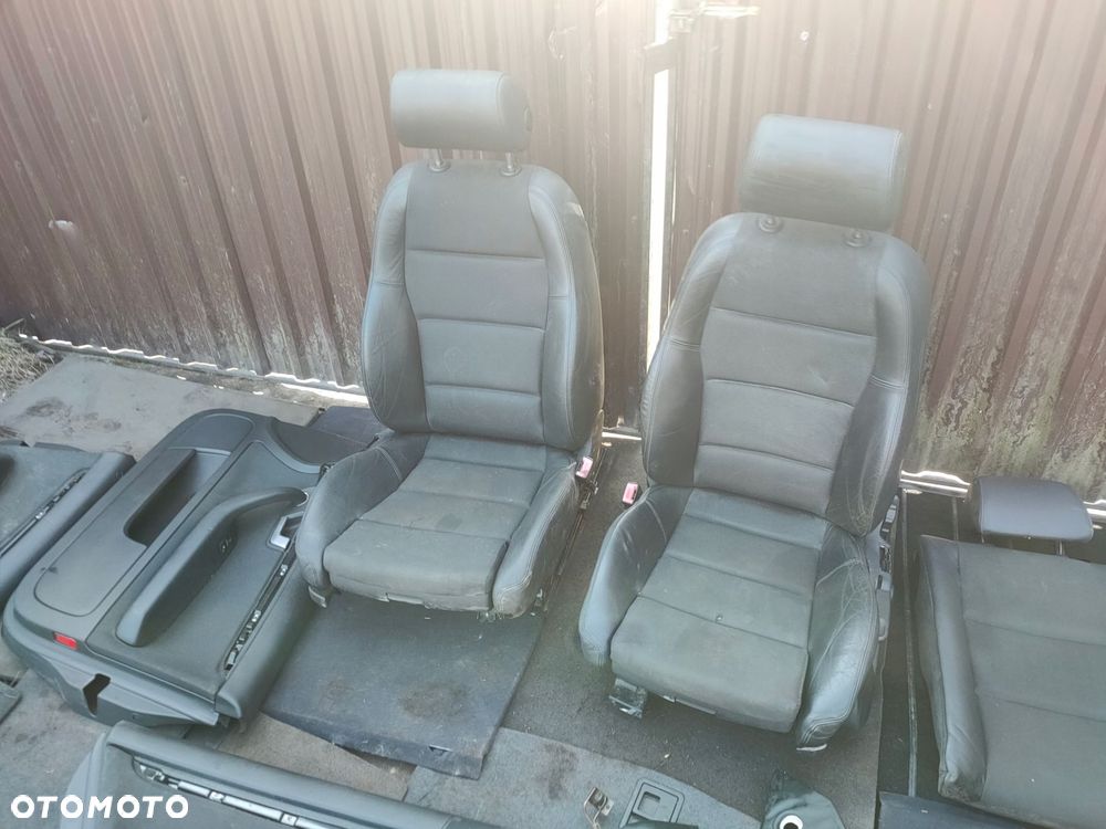 fotele kanapa speed pół skóra audi a4 b6 - 11