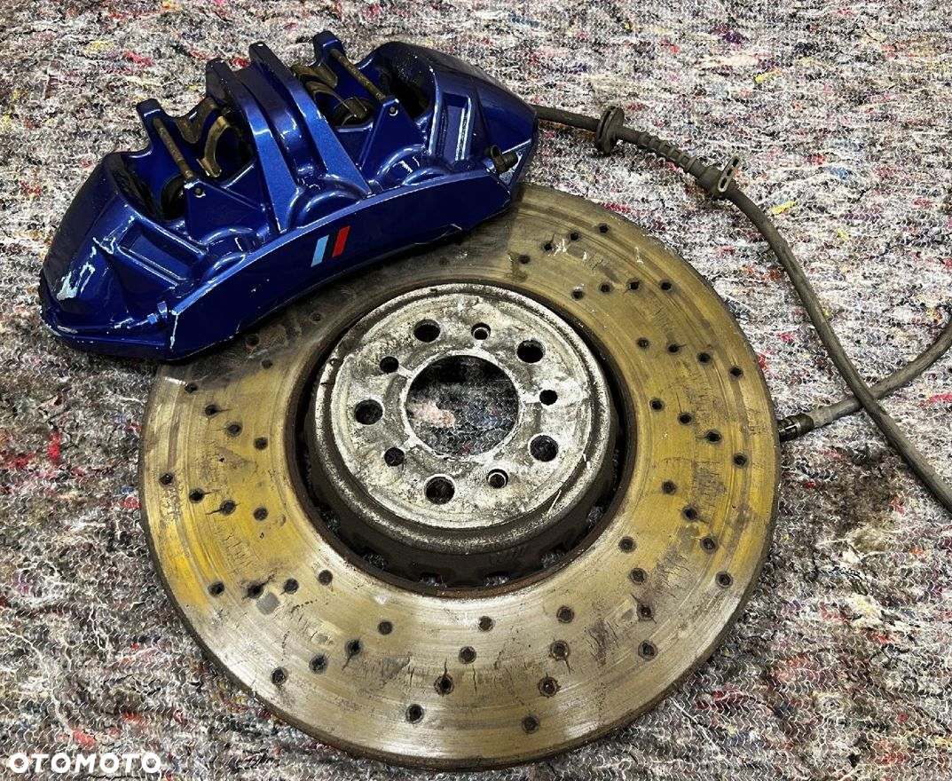 KOMPLET TARCZE HAMULCE ZACISKI PRZÓD TYŁ M-POWER BMW M5 F90 - 12