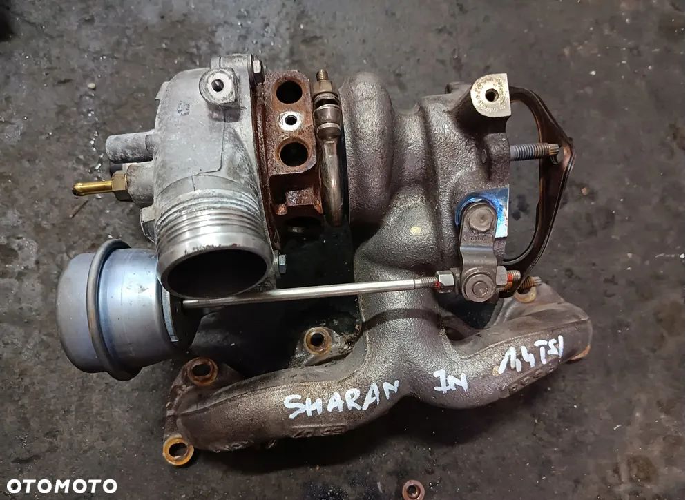 SHARAN 7N 1,4TSI TURBOSPRĘŻARKA 03C145703A - 5
