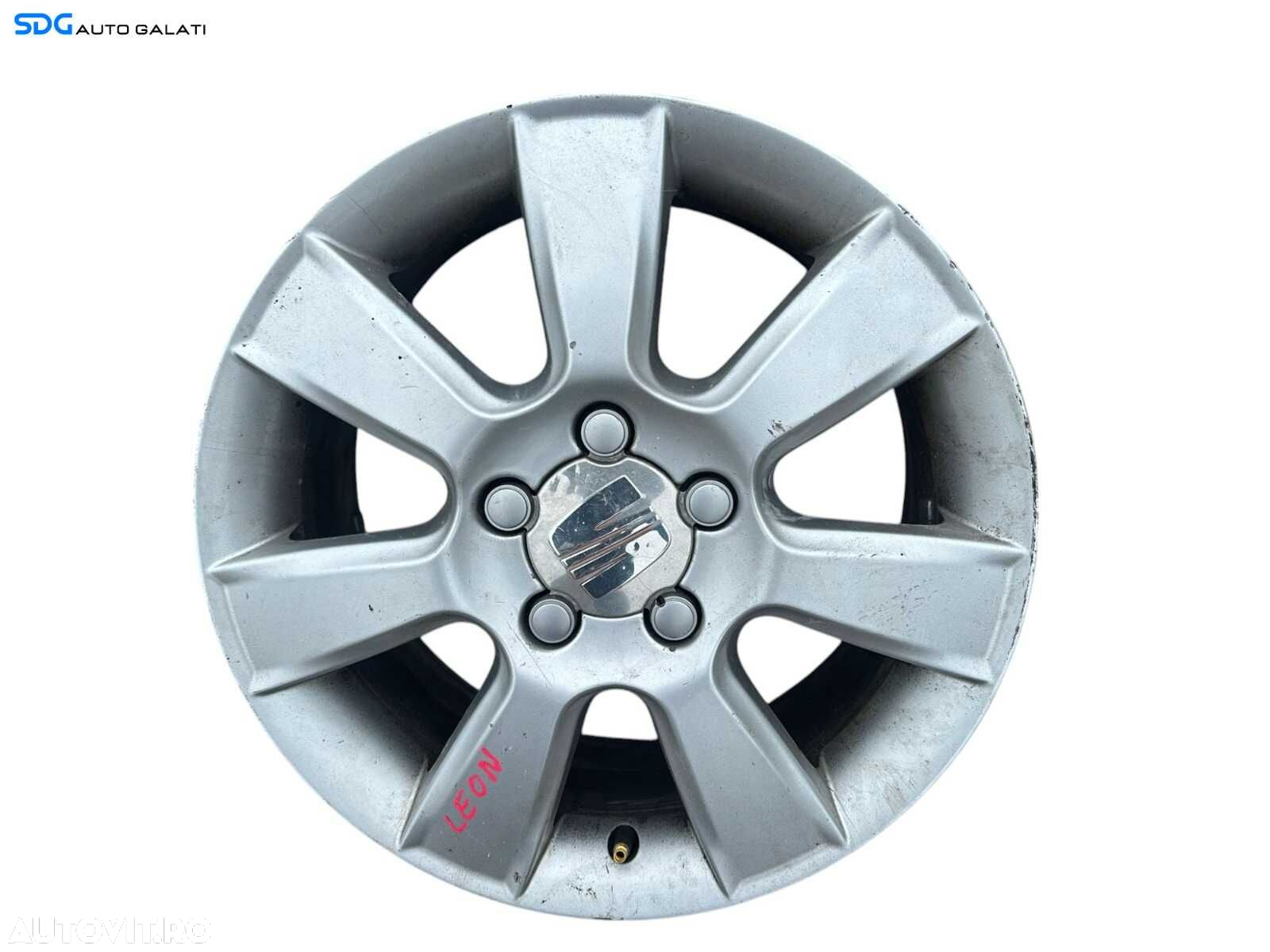 Set 4 Jante Roti Aliaj 205 55 16 R16 5x112 6.5x16 ET50 Volkswagen Passat B8 2014 - 2023 [V0159] [V0160] - 2