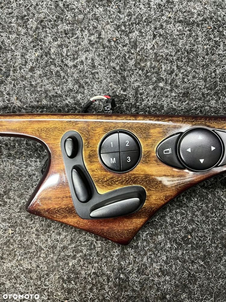 mercedes w211 listwa dekor przełacznik fotela lusterek - 3