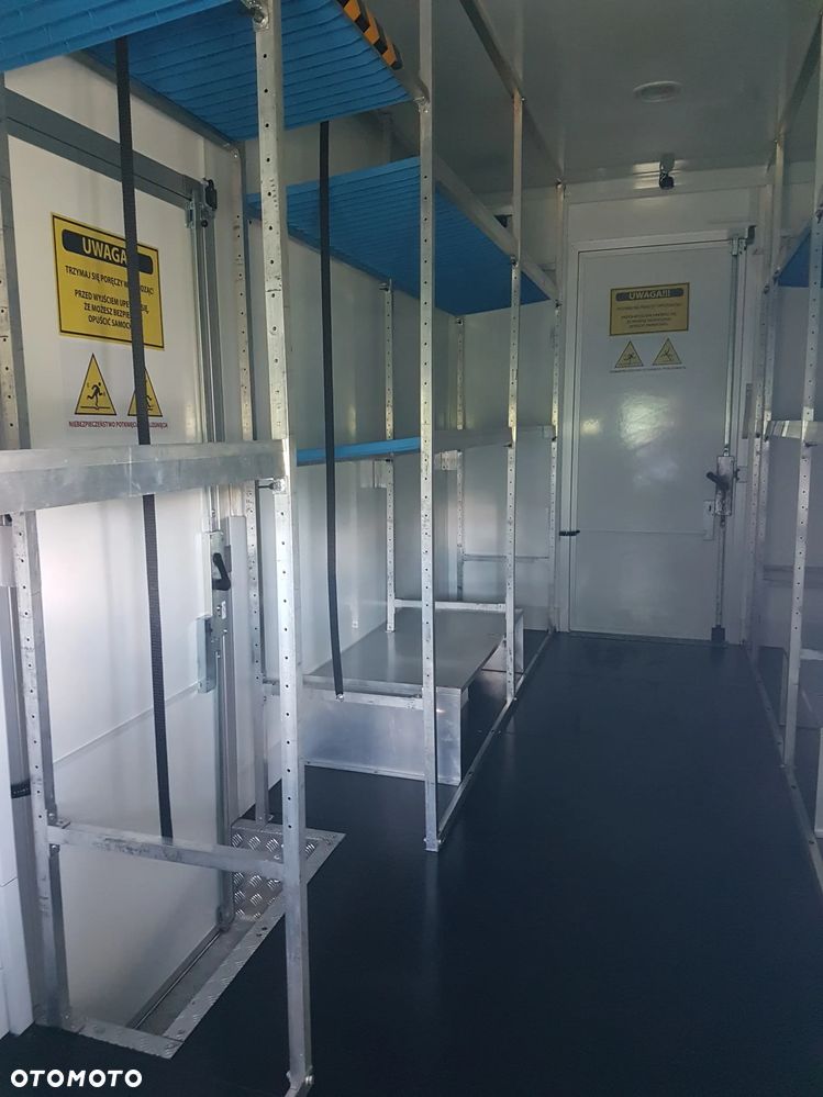 Iveco DAILY KONTENER NISKOPODŁOGOWY 4,43x2,23x2,42 SKLEP FOODTRUCK BAR KLIMA KONIOWÓZ KAMPER - 35