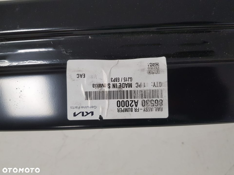 KIA CEED 12-19 BELKA ZDERZAKA PRZEDNIEGO PRZÓD NOWA ORYGINAŁ 86530-A2000 - 2