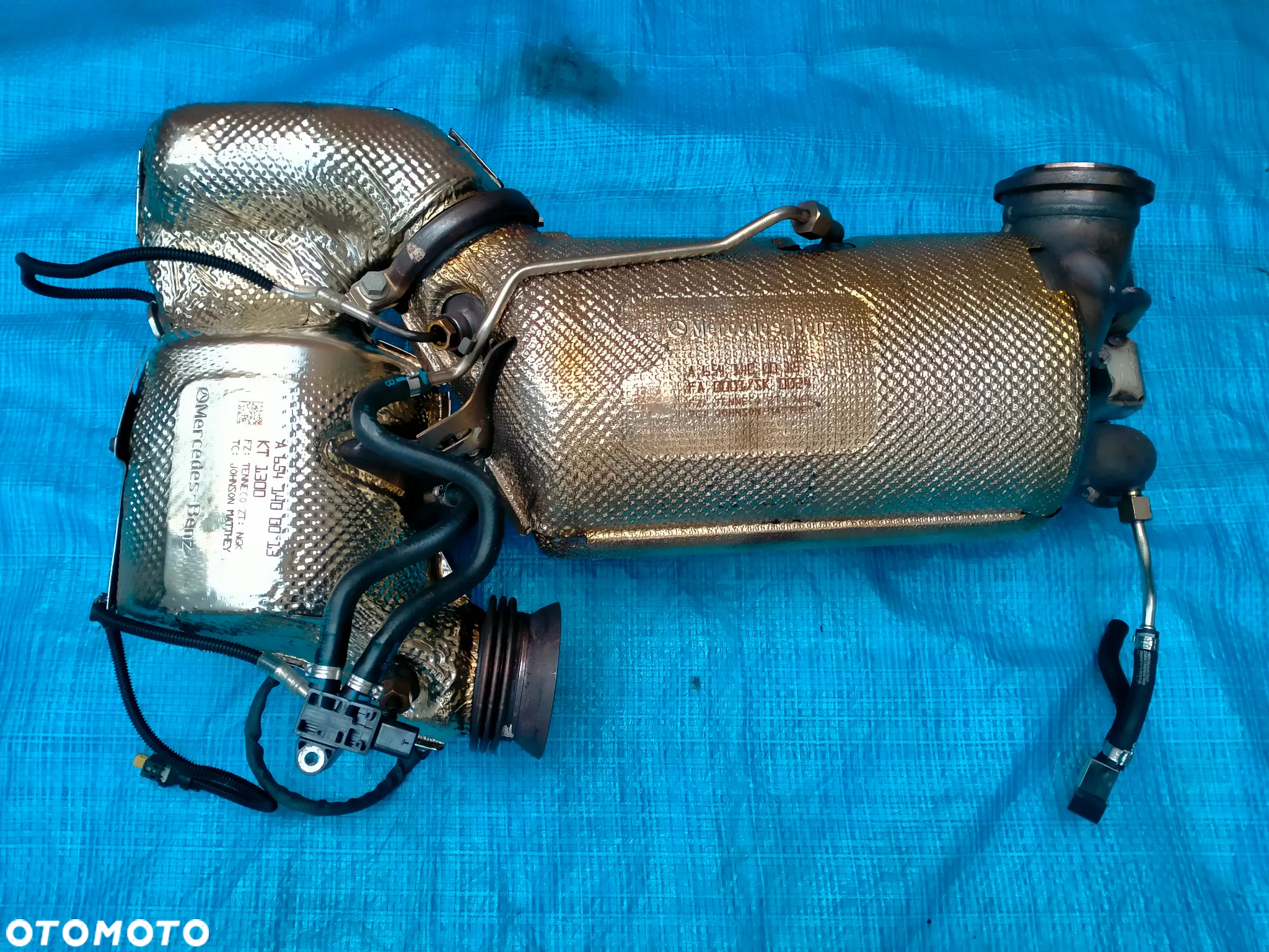 MERCEDES E W213 220d / A6541400013 / A6541400015 / FAP ADBlue Filtr Cząstek Stałych Katalizator / DPF /NOX A0009057108 / ORYGINAŁ - 12