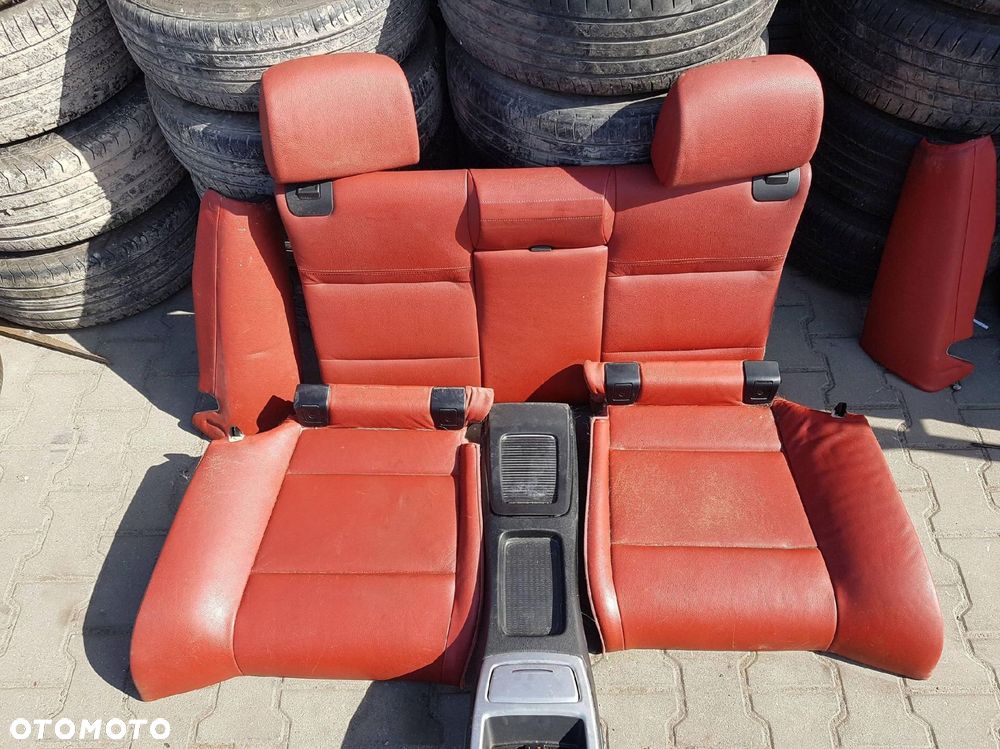 BMW 3 E93 CABRIO 06-13r FOTELE SKÓRZANE KANAPA - 3