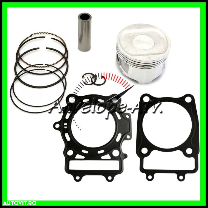 Cilindru CFMOTO 500 X5 600 : Piston CF MOTO + Segmenti + GARNITURI - 5