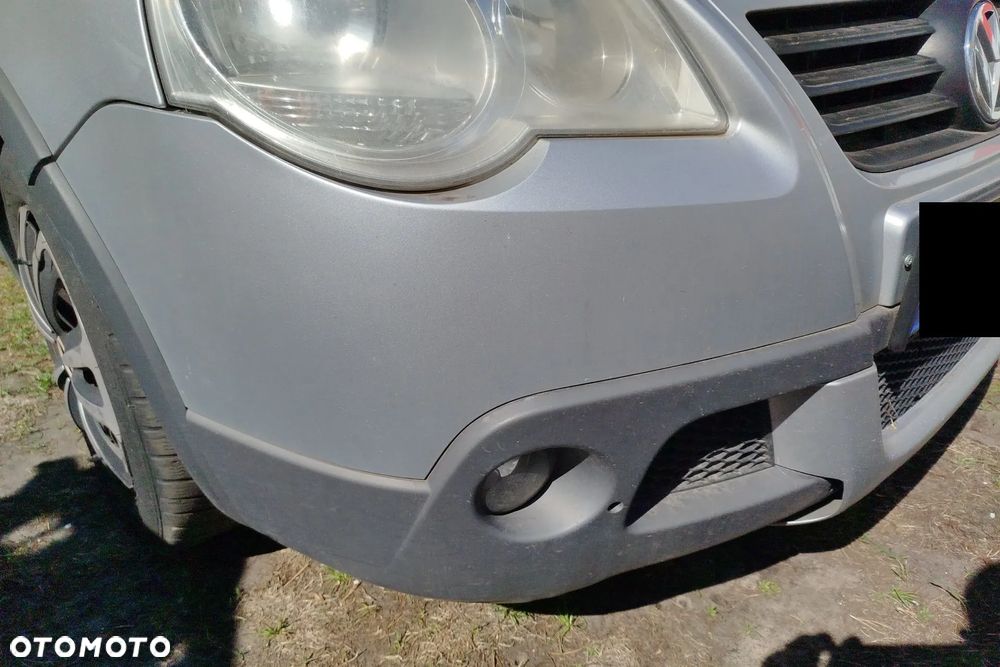 zderzak przód przedni SREBNY do Volkswagen POLO 9N cross - 6
