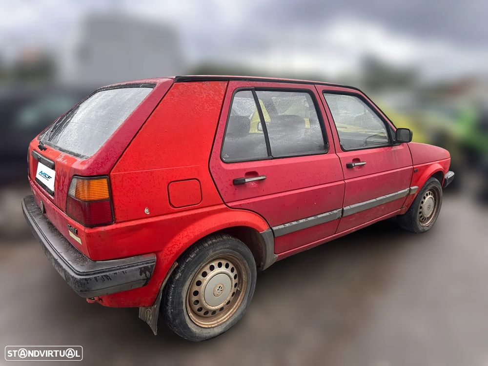 VW Golf II Hatchback (19E, 1G1) 1.3 Cat Gasolina 55 cv  40 kW 1986 - 1992 MH para peças - 4