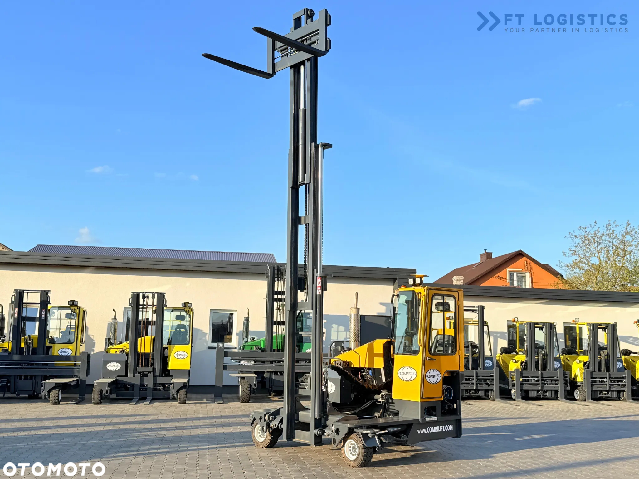 Combilift C4000 / GAS / TRIPLEX - 5600MM / WOLNY SKOK / PRZESUW WIDEŁ / JAK NOWY - 32