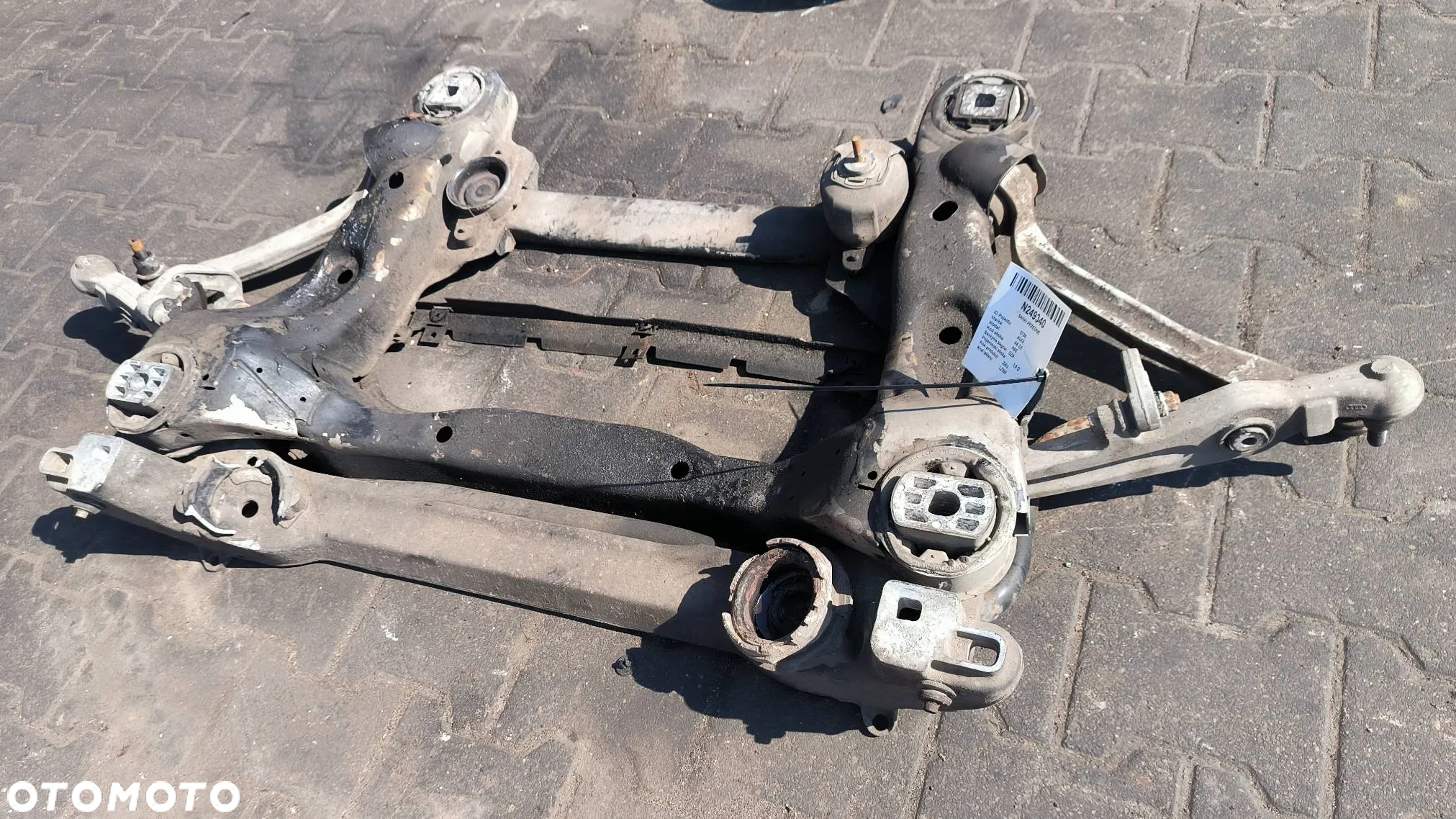 Rama pomocnicza przednia sanki AUdi A8 D3 2003 - 4
