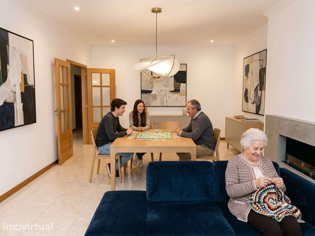 Canidelo centro T3 com 150 m² excelente estado oportunidade única - Widok 4
