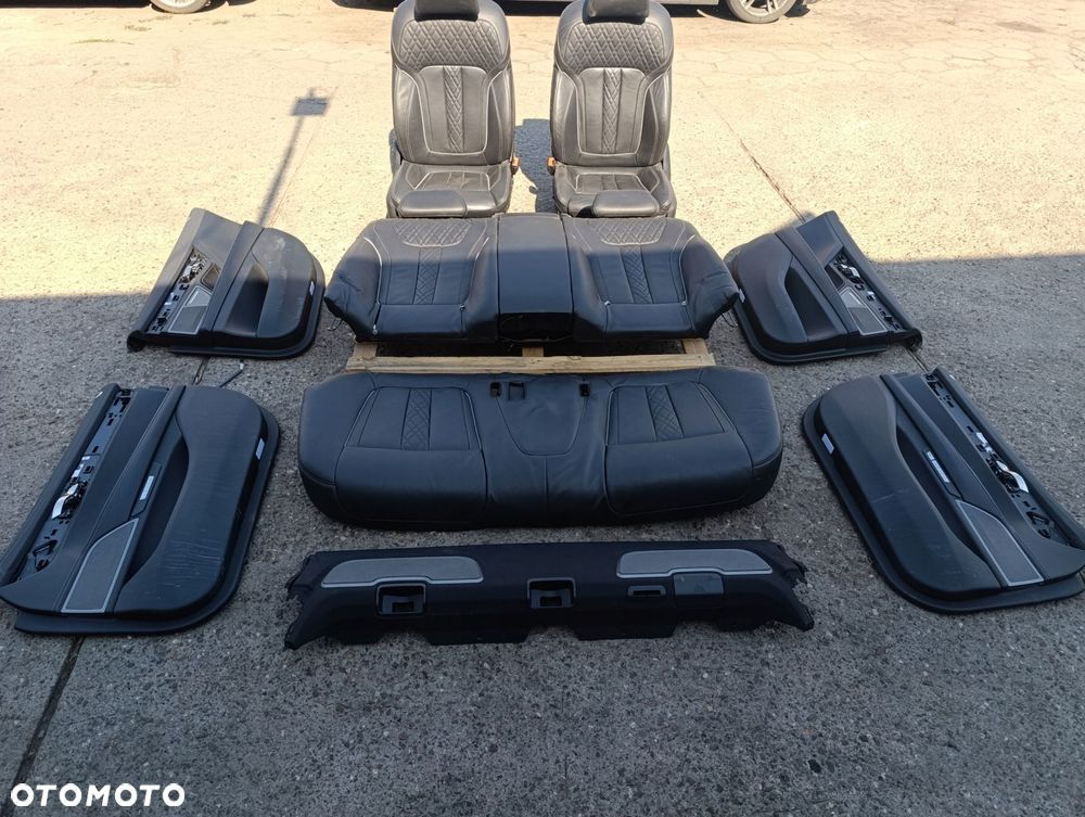 bmw g12 fotele kanapa m-pakiet skÓra europa komplet - 1