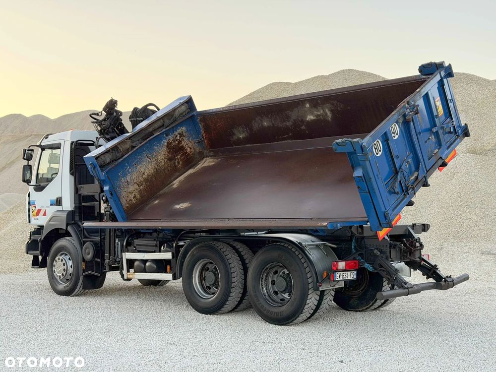 Renault KERAX=370DXi=6X4=WYWROTKA+HDS=TEREX - 4
