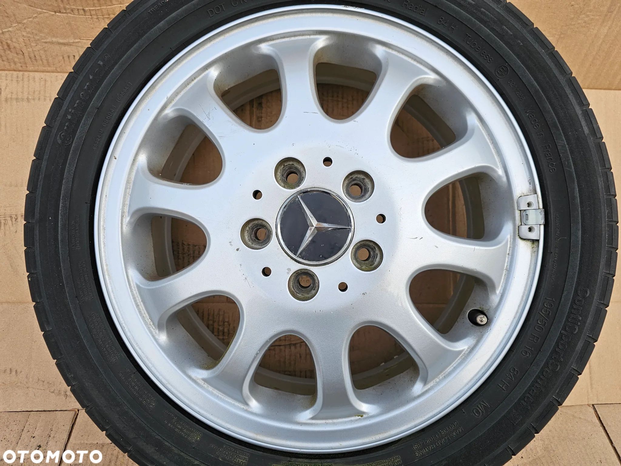 (Z82) Mercedes-Benz OE A-Klasa W168 / A 168 401 16 02 / 5,5Jx16 ET54 5x112 - 1