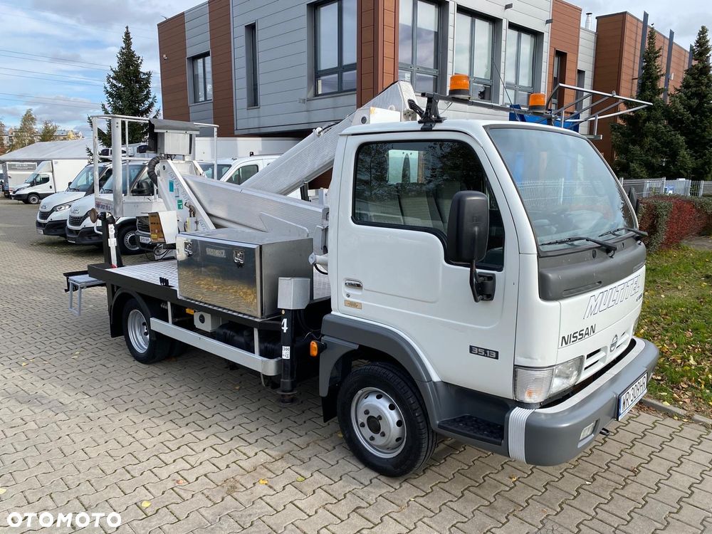 Nissan CABSTAR 3,0D PODNOŚNIK KOSZOWY MULTITEL MX200 20M WYS. ROBOCZA - 3