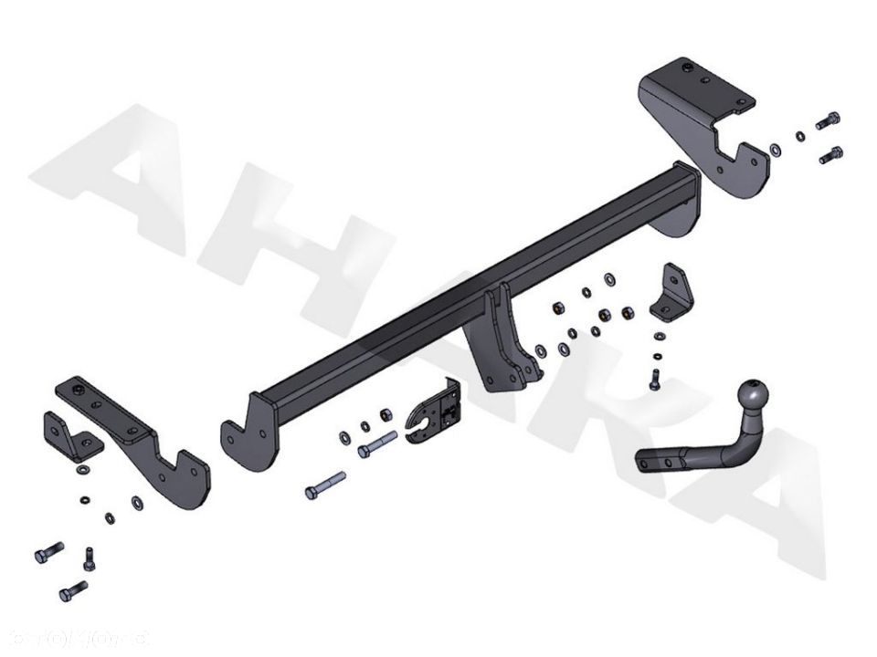Hak Holowniczy Odkręcany Do Peugeot 307 Break, Sw Kombi 2005-2008 - 3