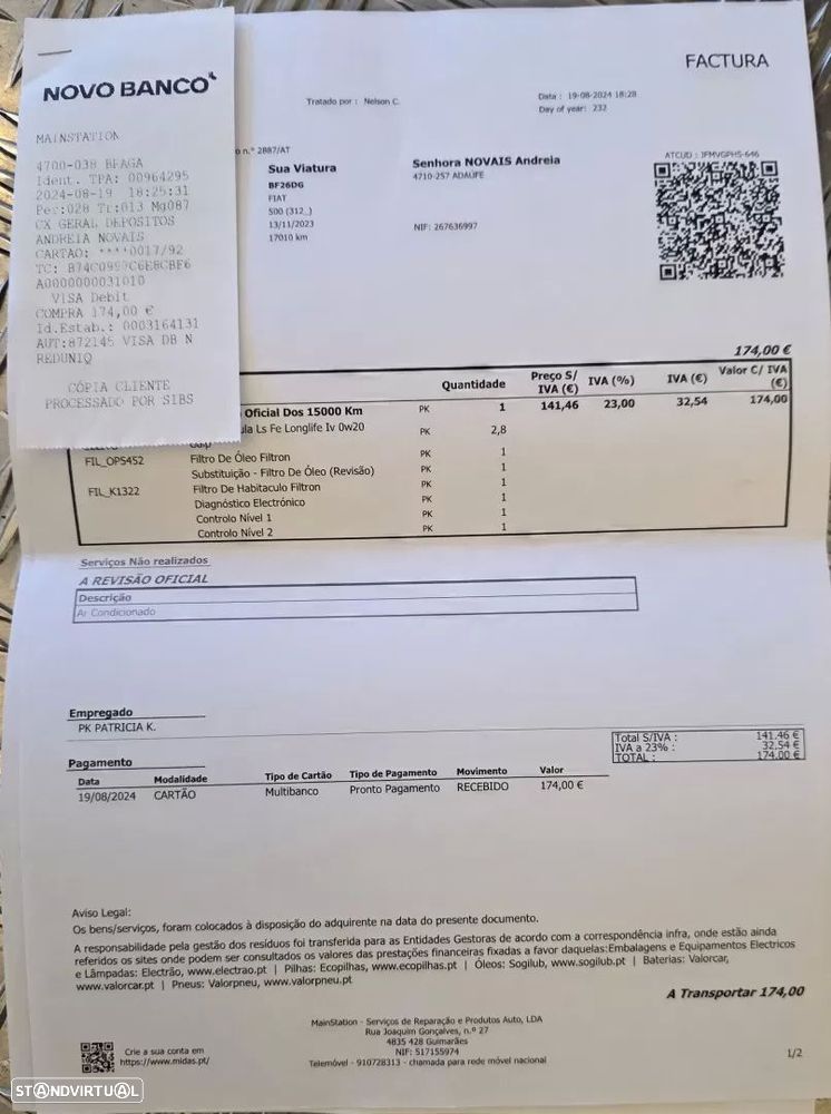 Fiat 500 1.2 Lounge MTA - 47