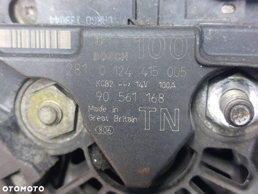 ALTERNATOR OPEL ASTRA G 2.0 DTI 90561168 - 5