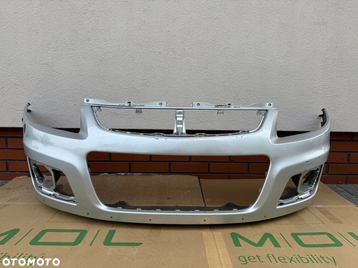 Suzuki sx4 sx-4 lift 09-14 zderzak przod ladny EU oryginal srebrny - 1