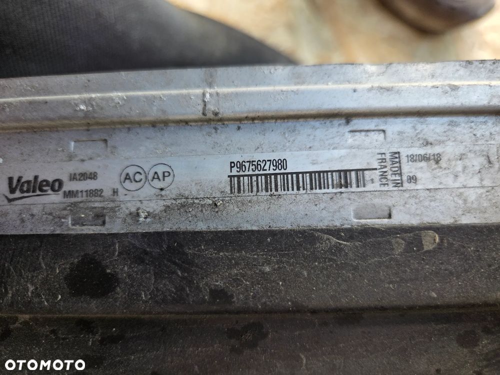 Chłodnica powietrza intercooler Peugeot 508 II 2.0 BLUEHI - 9