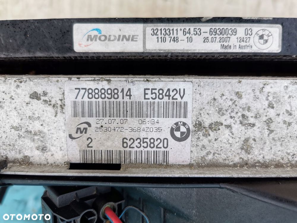 bmw 3 e90 e91 e92 e93 2.0 diesel chłodnica wentylator - 4