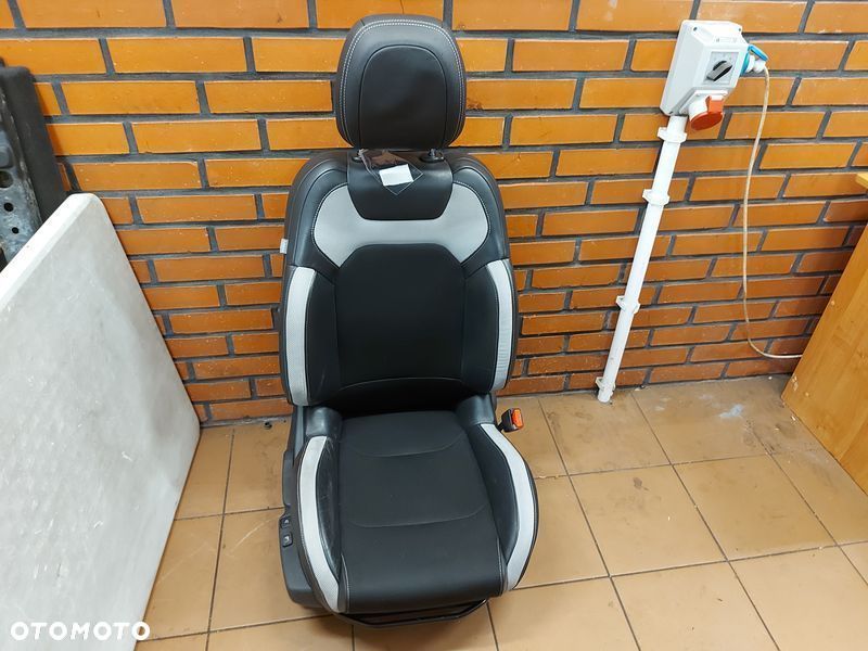 citroen ds4 i 1 fotel pasażera prawy przód przedni półskóra - 2