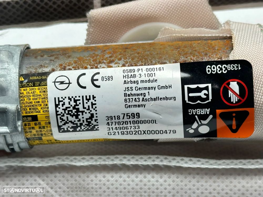 Airbag Cortina Direito / Esquerdo - Opel Astra K (2019) - 2