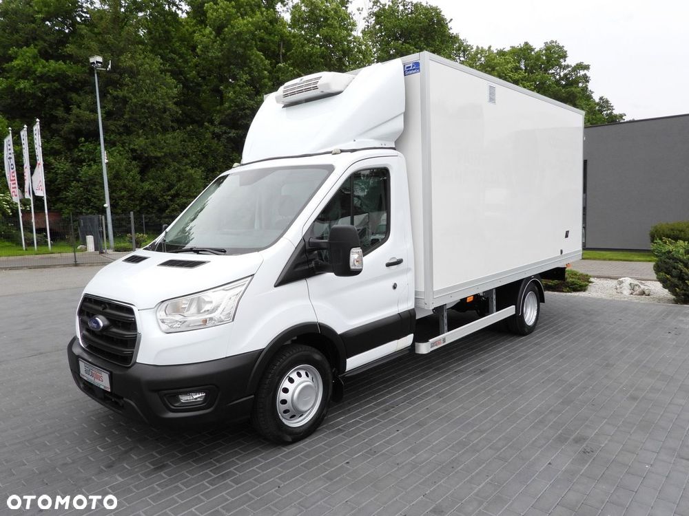 Ford TRANSIT KONTENER / CHŁODNIA 5*C / TEMPOMAT LEDY BLIŹNIACZE KOŁA KLIMATYZACJA  130KM - 7