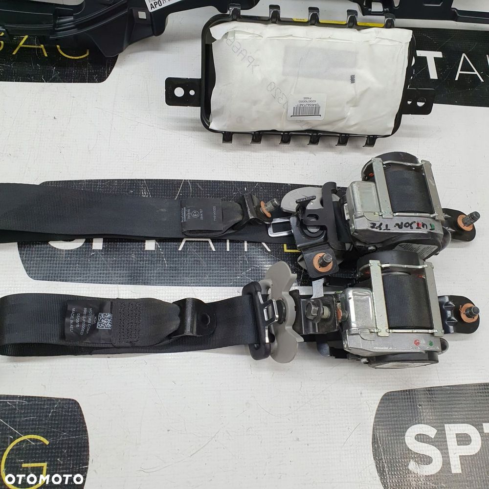 HYUNDAI TUCSON III 3 LIFT DESKA ROZDZIELCZA KONSOLA KOKPIT PULPIT PODUSZKI AIRBAG AIR BAG PASY KIT SET - 10