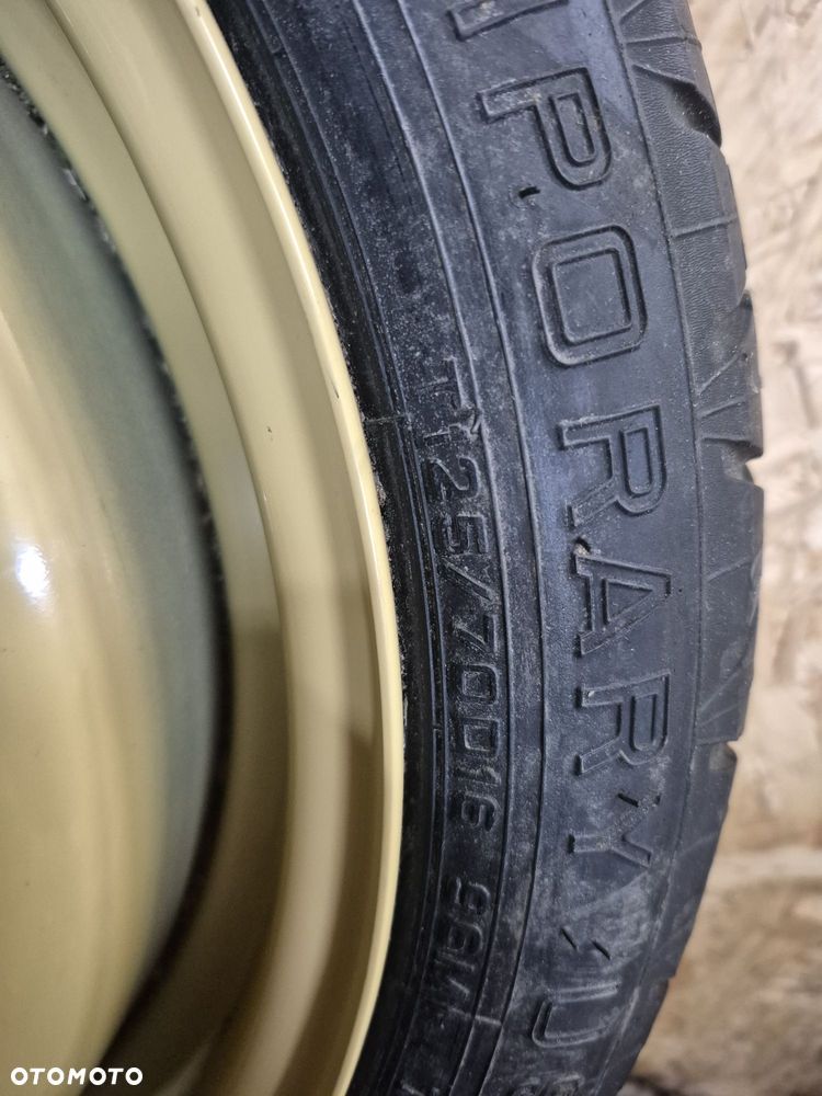 Koło zapasowe dojazdowe dojazdówka mitsubishi lancer VIII X 5x114.3 - 2