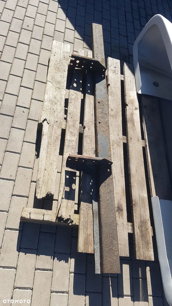 BELKA NAJAZDOWA ZDERZAK TYŁ DAF 45 LF , MAN TGL TGM ROZSTAW RAMY 86 CM - 1