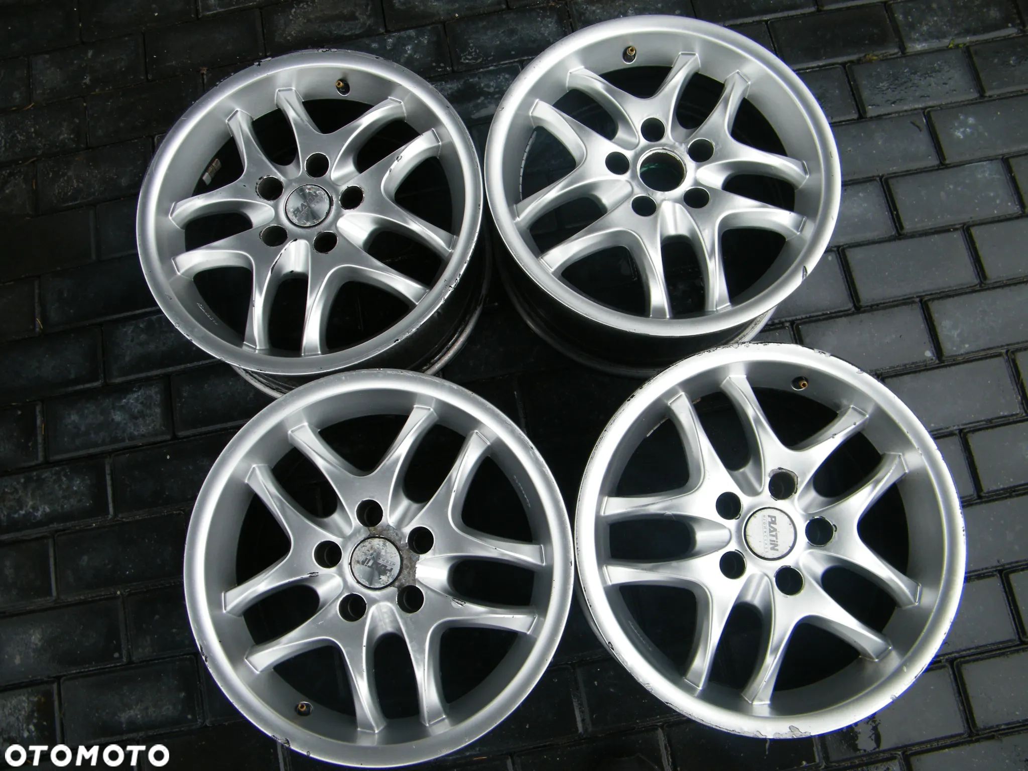 Felgi aluminiowe alufelgi komplet 5x112 ET35/ 7,5J x 16 otwór 67 - 1