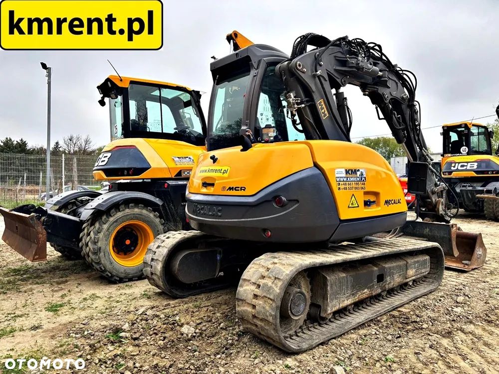 Mecalac 8 MCR MINI-KOPARKA 2017R. | MECALAC 6 MCR, JCB 8065 8080 8085 85 Z  VOLVO ECR 88, CAT 308, 307 , BOBCAT 80 KOMATSU PC 88 - 29