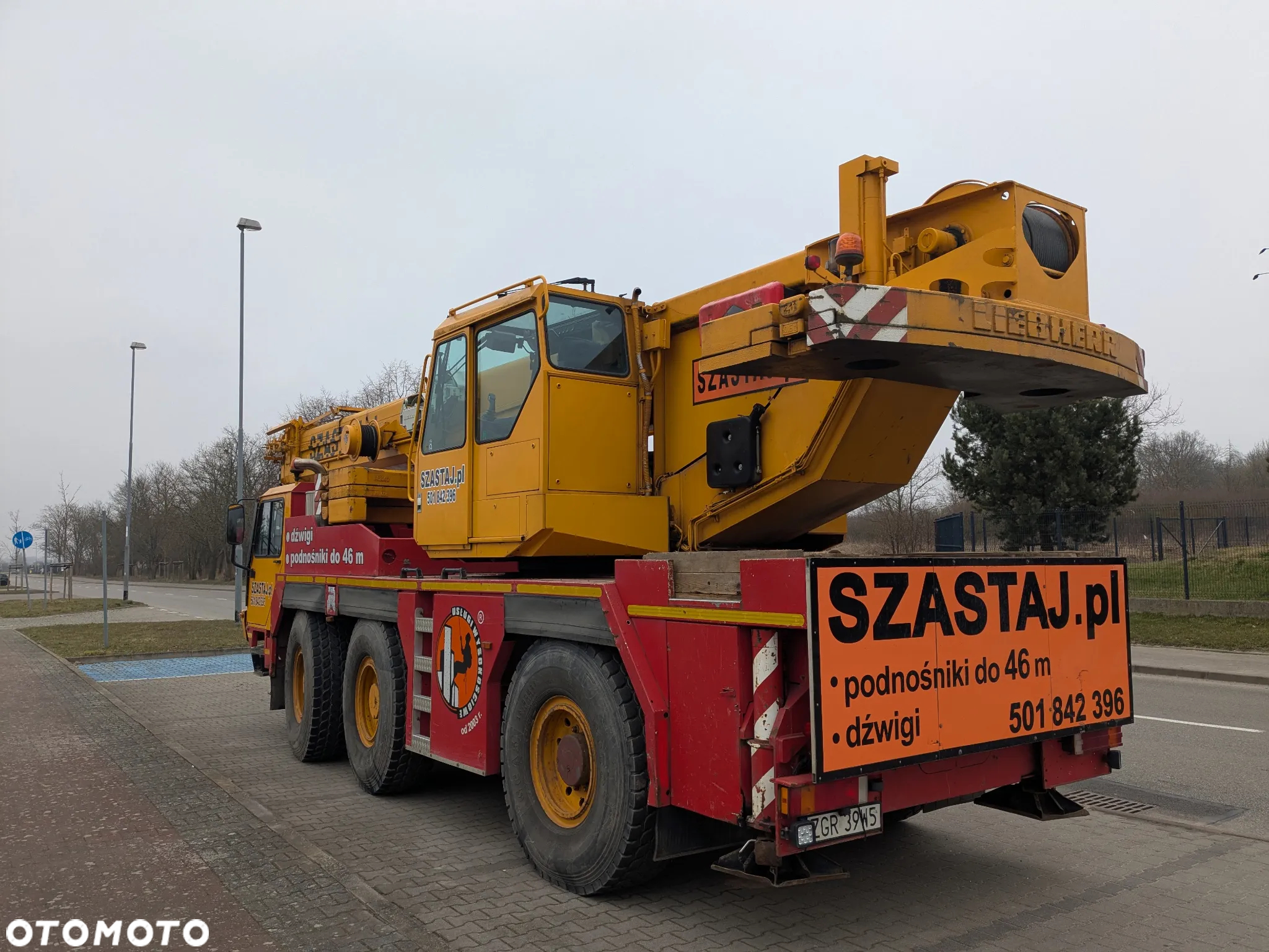 Liebherr 1050/1 Dźwig 50 ton Żuraw Samojezdny Bocian Teleskop 40 +16 m - 15