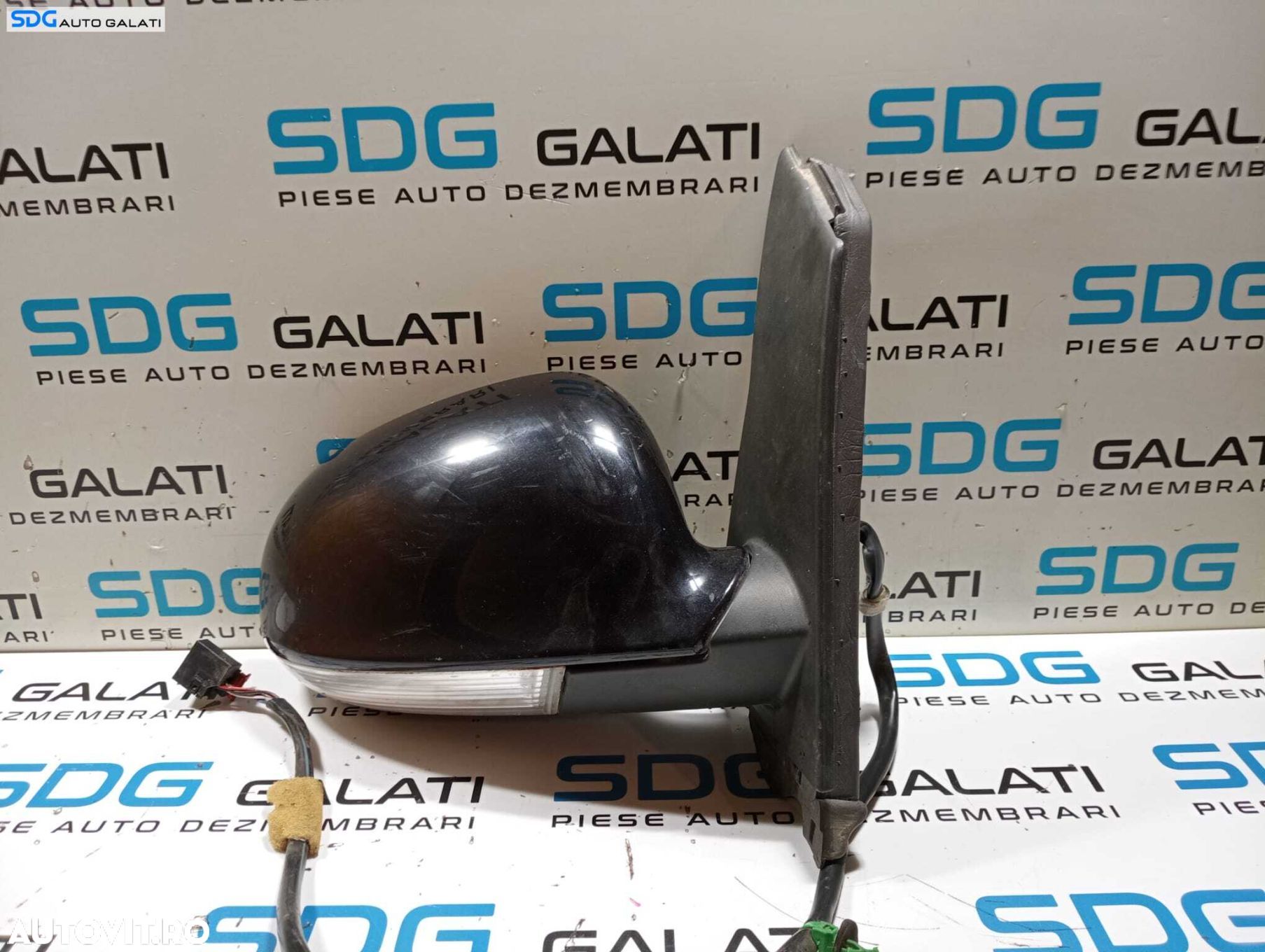 Oglinda Dreapta Electrica Fara Pliere Rabatare Volkswagen Golf 5 Plus 2004 - 2008 Cod 076016 [M6905] - 1