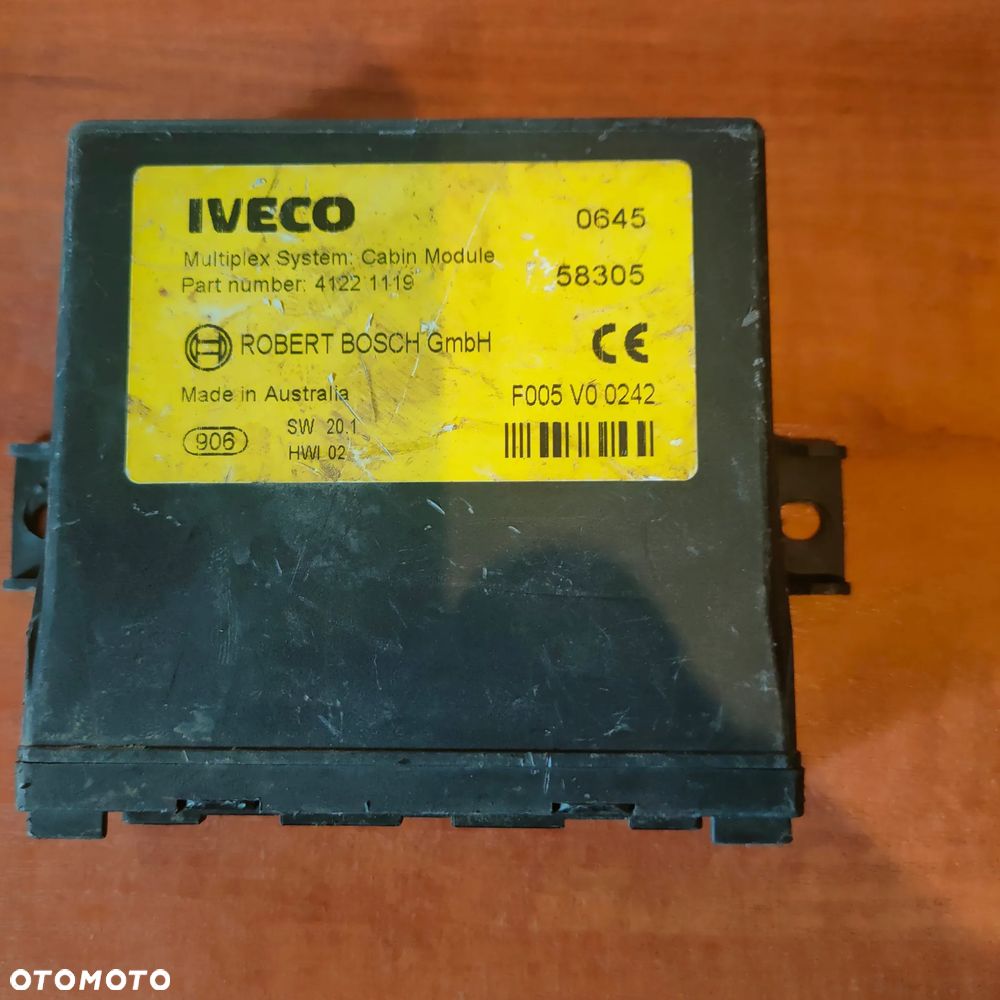 Sterownik multiplex Iveco 41221119 F005V00242 - 1