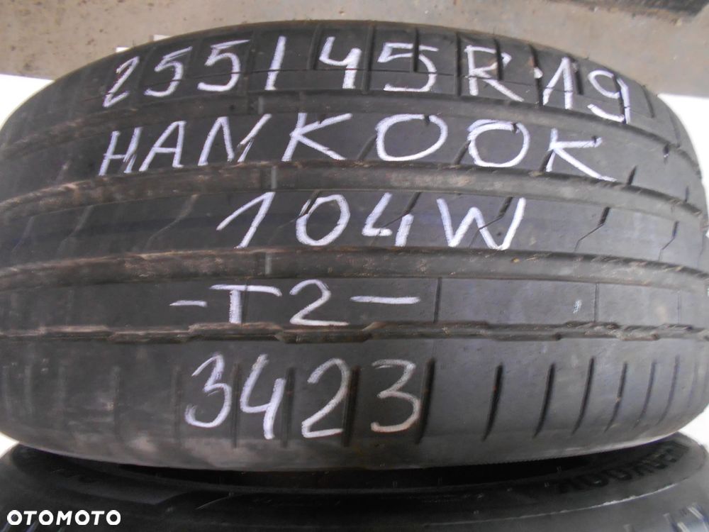 OPONY 255/45R19 HANKOOK VENTUS S1 EVO3 T2 DOT 3423 / 3222 7.4MM - 3